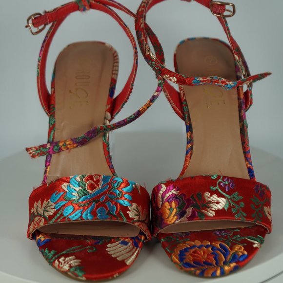 ROGUE Helium "UPRIGHT-03S" Round Heel Sandal Pump Sz7 (37) 7.5 READ - Picture 3 of 15